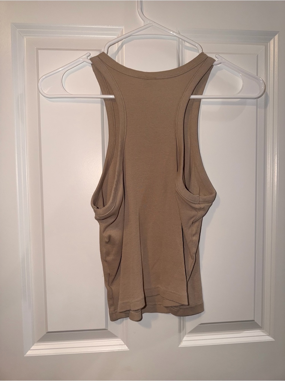 H&M Tan Ribbed Tank Top - Picture 3 of 3